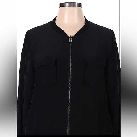 Gold Hawk Silk Bomber Jacket - Picture 3 of 3